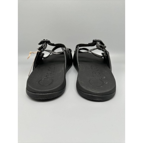 Chaco Chillos‎ Slide Black/Grey Comfort Sandal JCH108445 Men\'s US Sz 12 main image 5